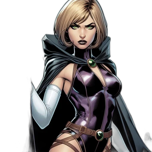 comic book art, concept art, fantasy art, cartoon transparent PNG cut-out