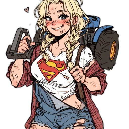 weapon, comic book art, cartoon, anime transparent PNG cut-out