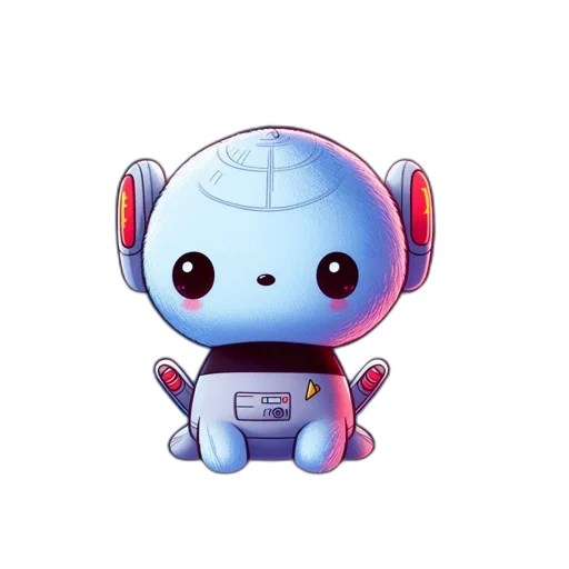 robot, staff, creature, concept art transparent PNG cut-out
