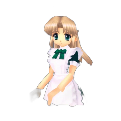 dress, staff, robot, hair transparent PNG cut-out