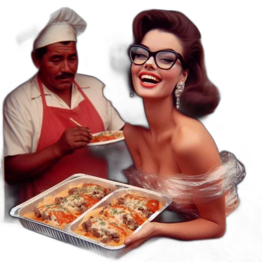 food, photorealistic, concept art, fire transparent PNG cut-out