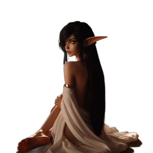 dress, dragon, creature, fantasy art transparent PNG cut-out