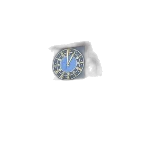jewelry, 3d render, clock, tower transparent PNG cut-out