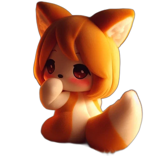 staff, animal, creature, 3d render transparent PNG cut-out
