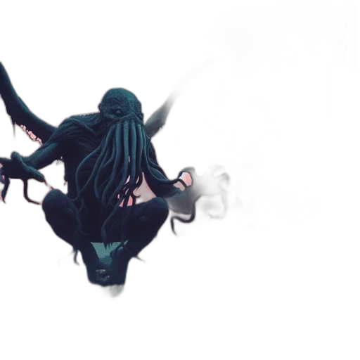 dragon, creature, mask, weapon transparent PNG cut-out