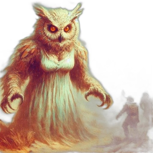 creature, animal, staff, mask transparent PNG cut-out