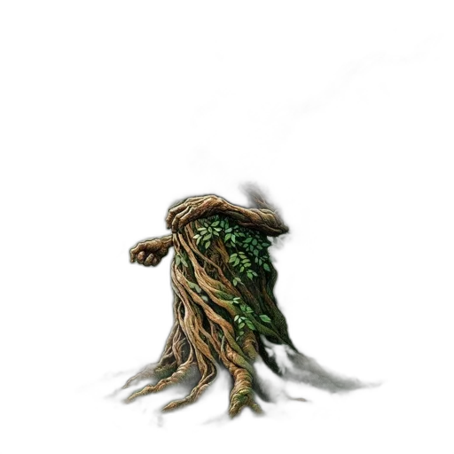 hair, creature, tree, crown transparent PNG cut-out