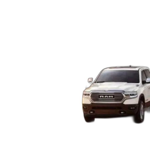 car, white, ram, truck transparent PNG cut-out