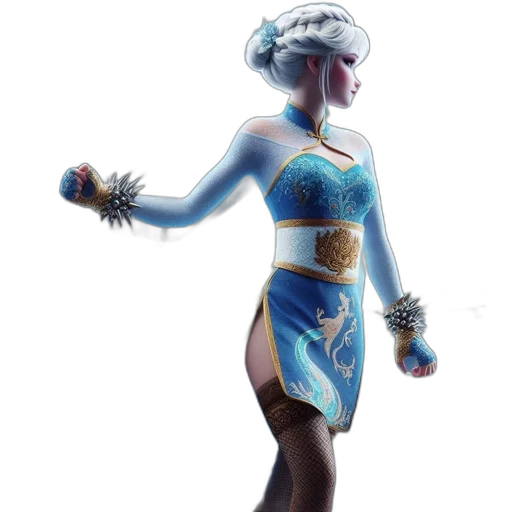 dress, staff, crown, mask transparent PNG cut-out