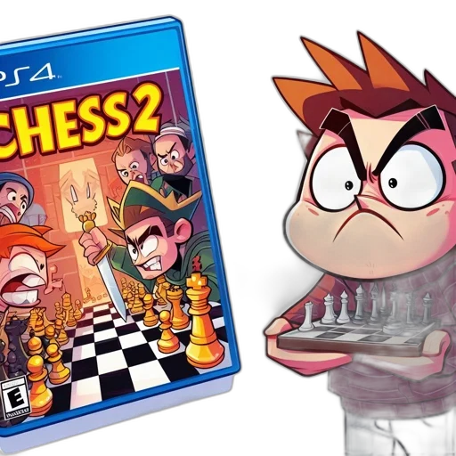 concept art, chess, ps4, cover transparent PNG cut-out