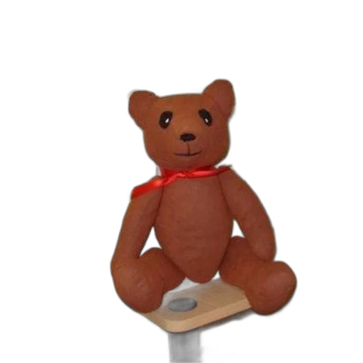 staff, 3d render, teddy, bear transparent PNG cut-out