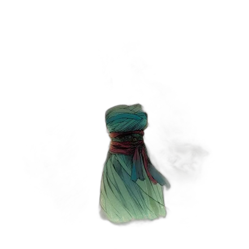 hat, dress, mask, hair transparent PNG cut-out