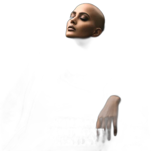 face, mask, robot, creature transparent PNG cut-out