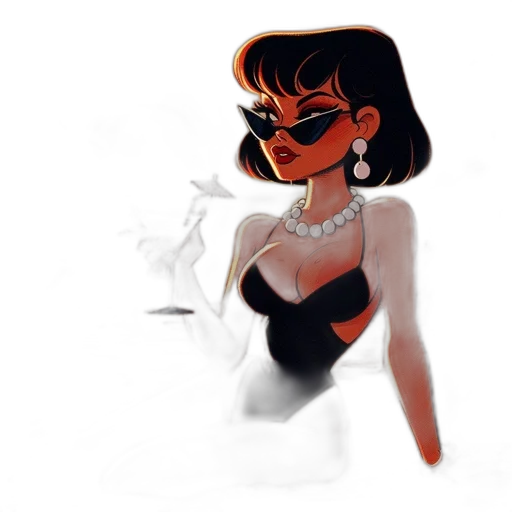 mask, dress, jewelry, face transparent PNG cut-out