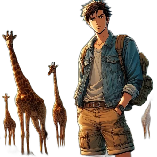 animal, creature, concept art, comic book art transparent PNG cut-out
