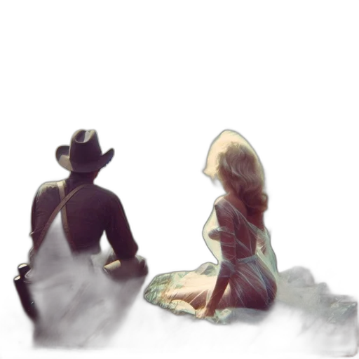 hat, dress, bottle, watercolor transparent PNG cut-out