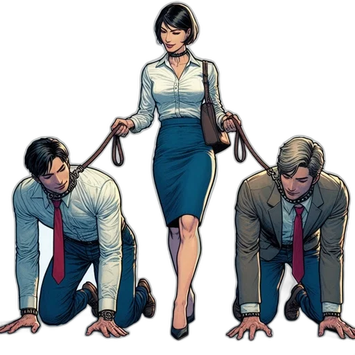 staff, comic book art, concept art, woman transparent PNG cut-out