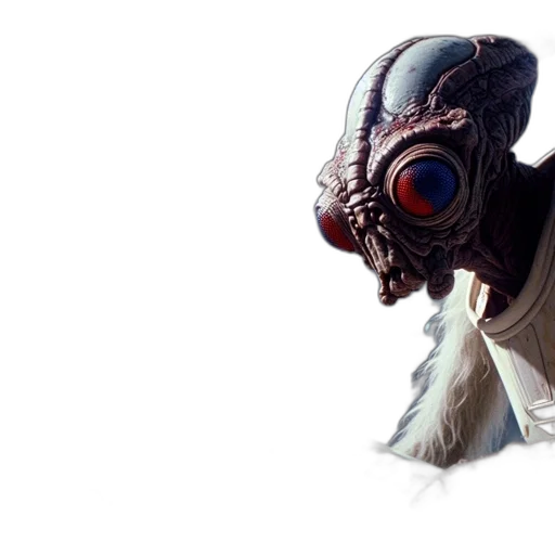 robot, creature, mask, face transparent PNG cut-out