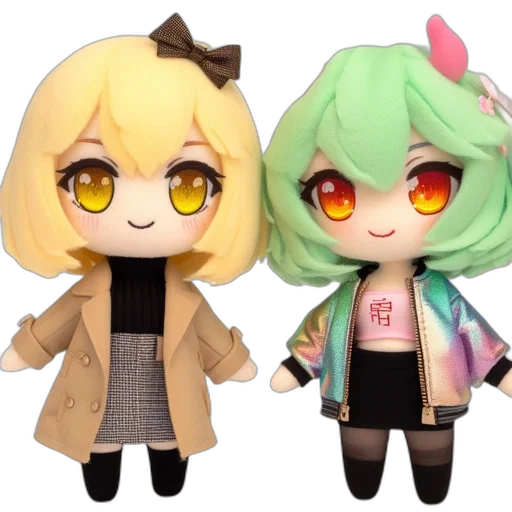 3d render, anime, concept art, cartoon transparent PNG cut-out