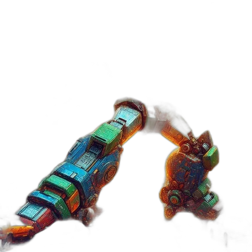 jewelry, weapon, robot, staff transparent PNG cut-out