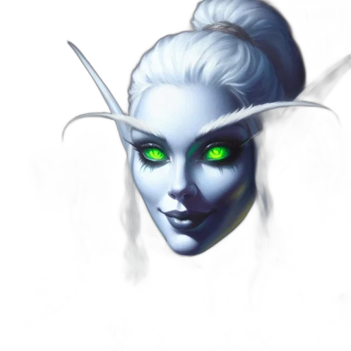 face, mask, dragon, staff transparent PNG cut-out
