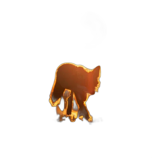 creature, animal, hair, staff transparent PNG cut-out