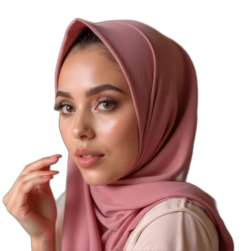 face, jewelry, jacket, staff transparent PNG cut-out