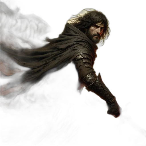 sword, concept art, fantasy art, comic book art transparent PNG cut-out