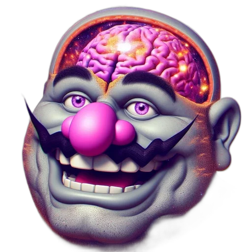 mask, face, crown, creature transparent PNG cut-out