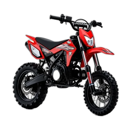 3d render, tao, dirt, bike transparent PNG cut-out