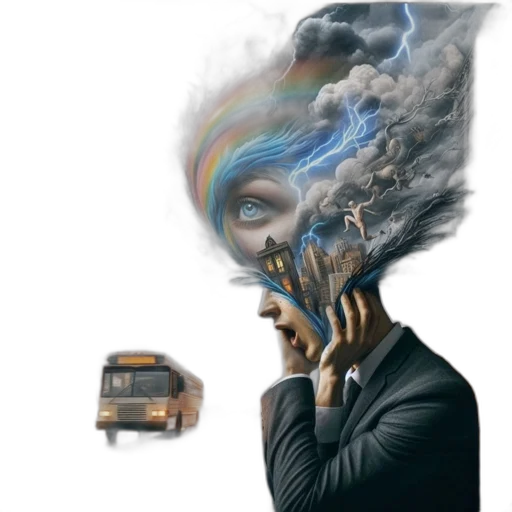 mask, car, face, hair transparent PNG cut-out