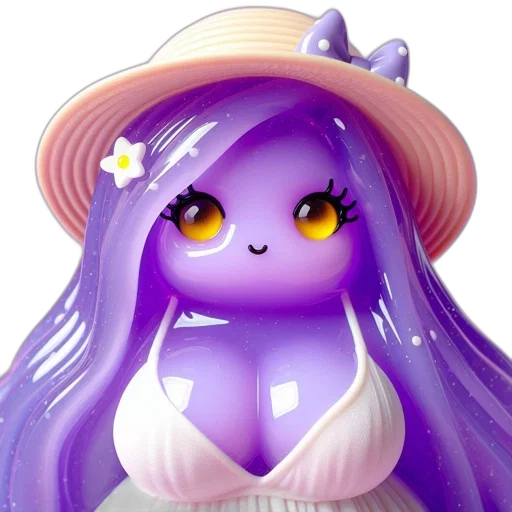 hat, creature, staff, face transparent PNG cut-out