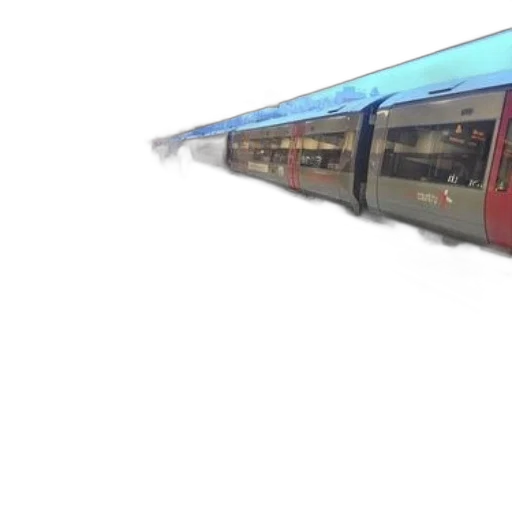 3d render, photorealistic, concept art, train transparent PNG cut-out