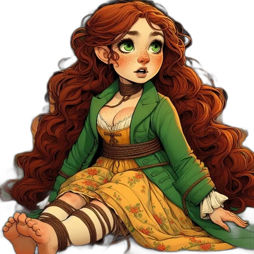 dress, fantasy art, concept art, pixel art transparent PNG cut-out