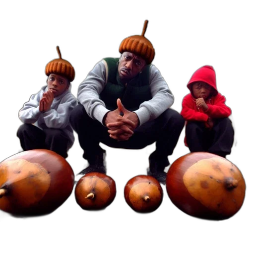 crown, concept art, three, people transparent PNG cut-out