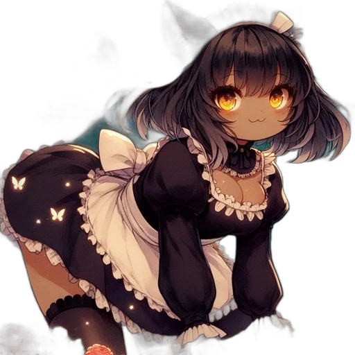 dress, creature, staff, dragon transparent PNG cut-out