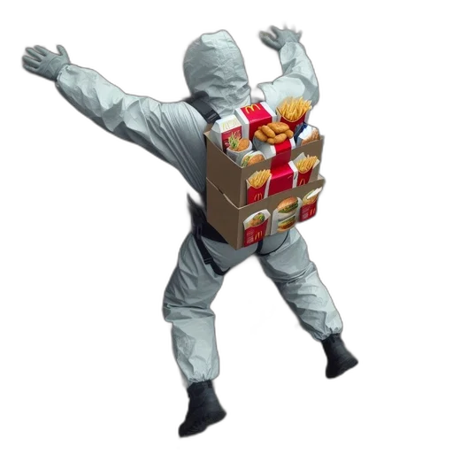 food, jacket, robot, concept art transparent PNG cut-out