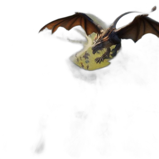 dragon, creature, mask, animal transparent PNG cut-out