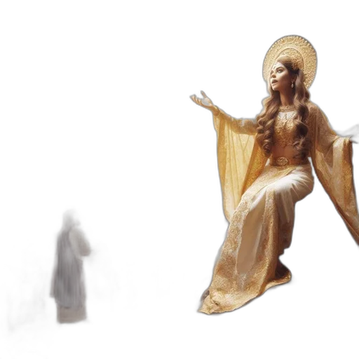 3d render, concept art, photorealistic, oil painting transparent PNG cut-out