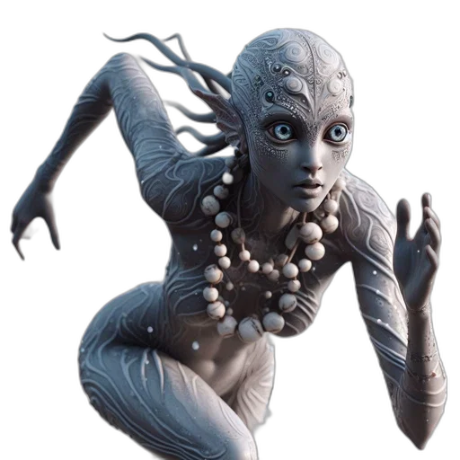 creature, dragon, jewelry, robot transparent PNG cut-out