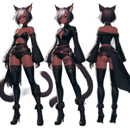 staff, concept art, fantasy art, cyberpunk transparent PNG cut-out