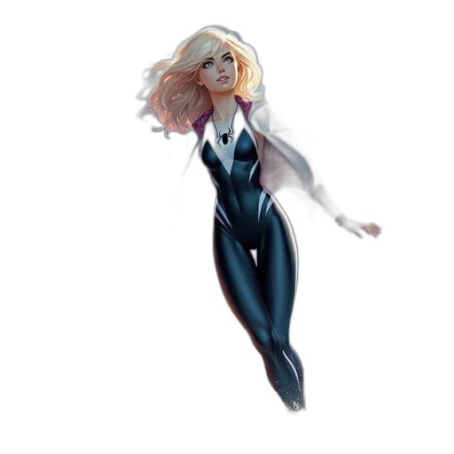 concept art, comic book art, 3d render, cartoon transparent PNG cut-out