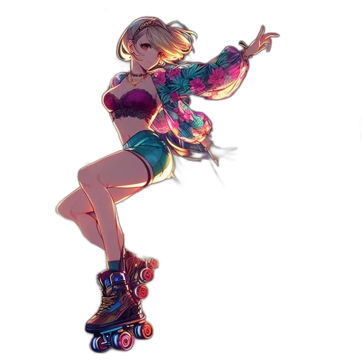 dress, jacket, weapon, concept art transparent PNG cut-out