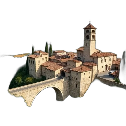 building, photorealistic, 3d render, concept art transparent PNG cut-out