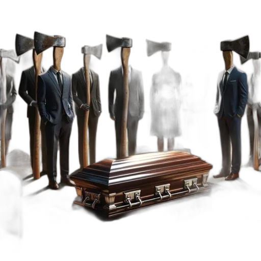 staff, furniture, 3d render, misty transparent PNG cut-out