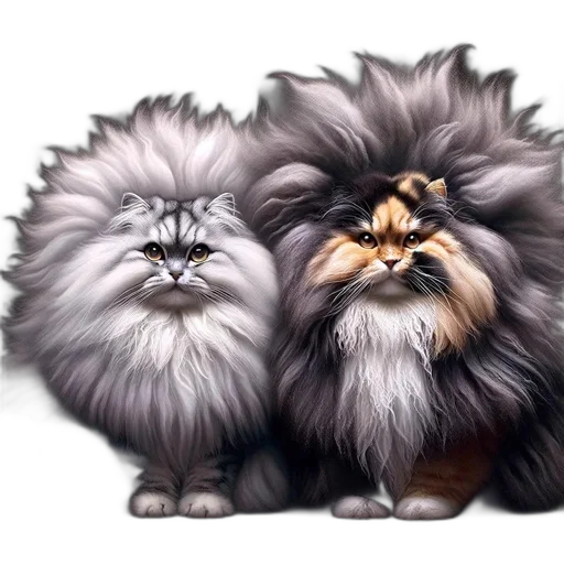 hair, animal, photorealistic, concept art transparent PNG cut-out