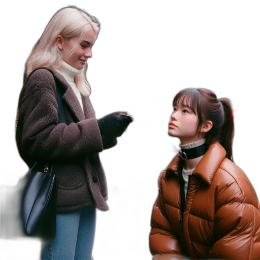 jacket, face, photorealistic, concept art transparent PNG cut-out