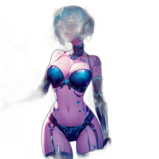 robot, dress, mask, concept art transparent PNG cut-out