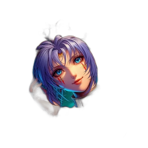 hair, face, jewelry, mask transparent PNG cut-out