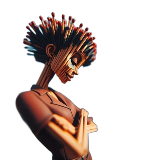 face, staff, hair, mask transparent PNG cut-out